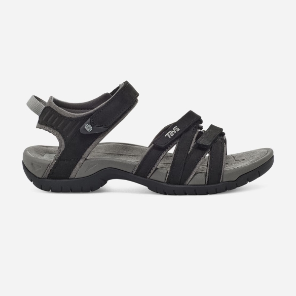 Hungary Teva Tirra Leather - Női Szandál Fekete - 189-KCPRV